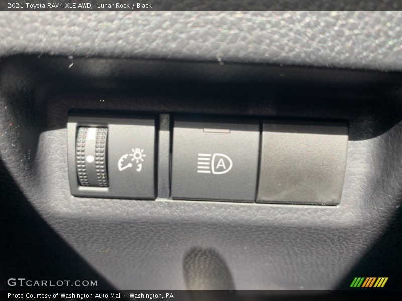 Lunar Rock / Black 2021 Toyota RAV4 XLE AWD