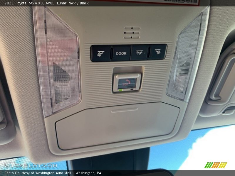 Lunar Rock / Black 2021 Toyota RAV4 XLE AWD