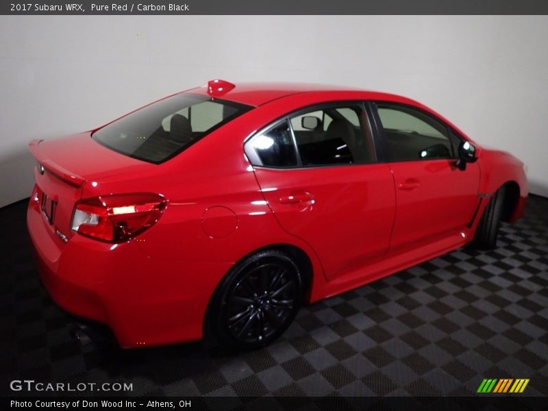 Pure Red / Carbon Black 2017 Subaru WRX