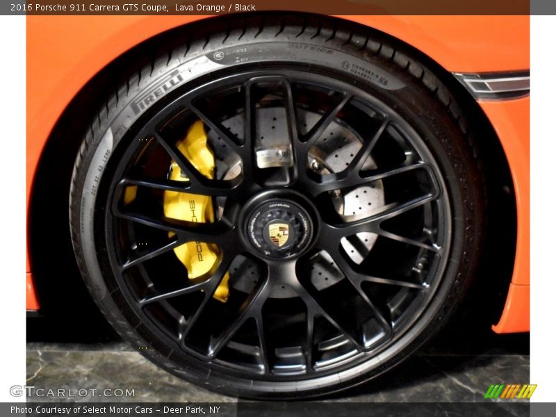 Lava Orange / Black 2016 Porsche 911 Carrera GTS Coupe