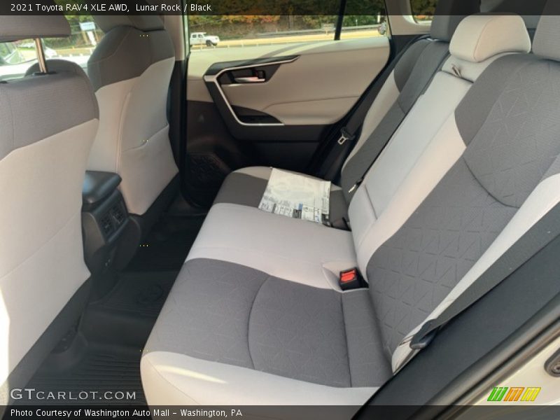 Lunar Rock / Black 2021 Toyota RAV4 XLE AWD
