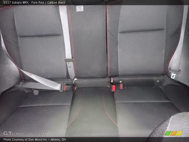 Pure Red / Carbon Black 2017 Subaru WRX