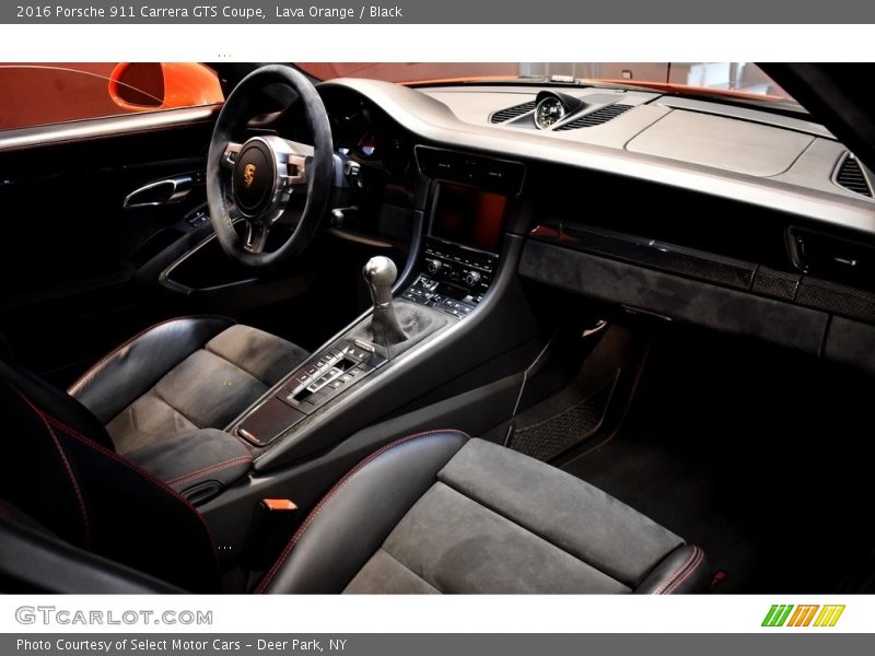 Lava Orange / Black 2016 Porsche 911 Carrera GTS Coupe