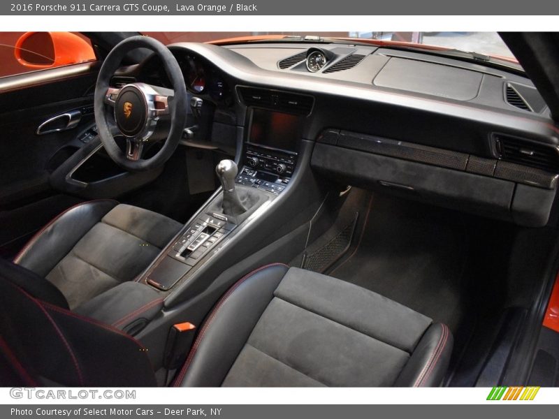 Lava Orange / Black 2016 Porsche 911 Carrera GTS Coupe