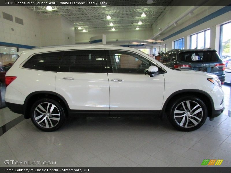  2016 Pilot Touring AWD White Diamond Pearl