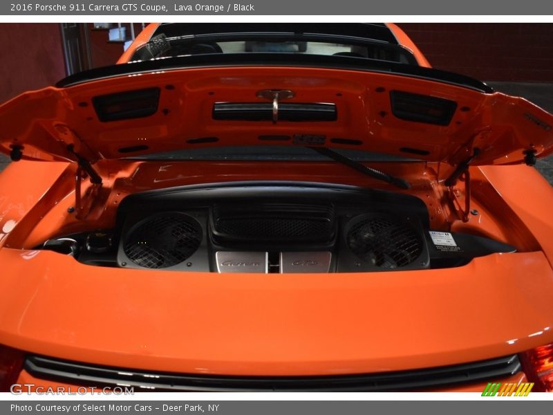 Lava Orange / Black 2016 Porsche 911 Carrera GTS Coupe
