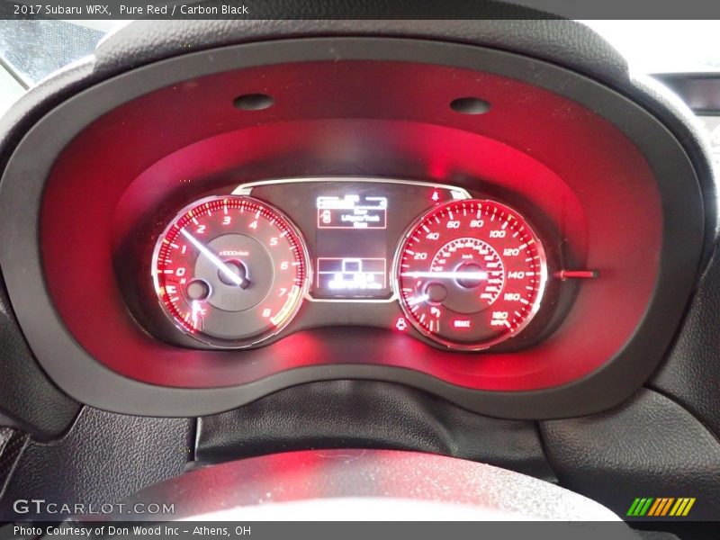 Pure Red / Carbon Black 2017 Subaru WRX