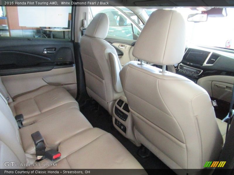 Rear Seat of 2016 Pilot Touring AWD