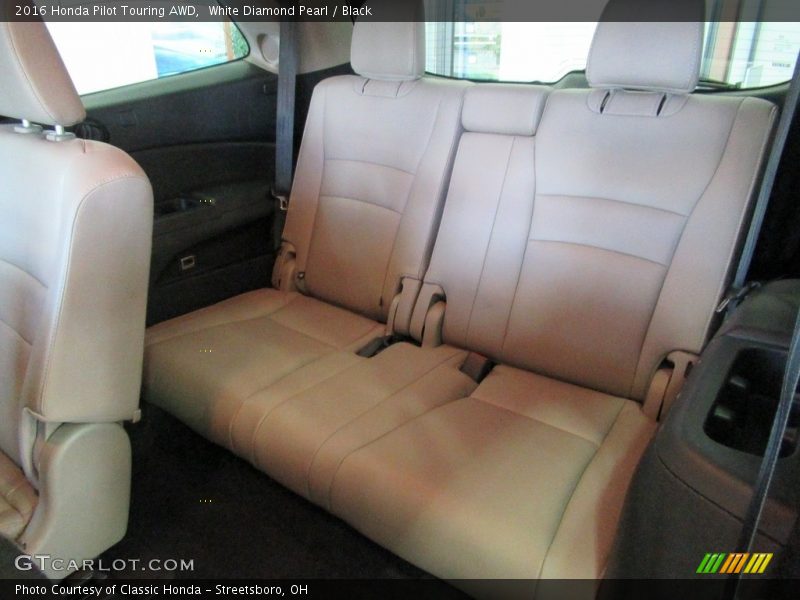 Rear Seat of 2016 Pilot Touring AWD