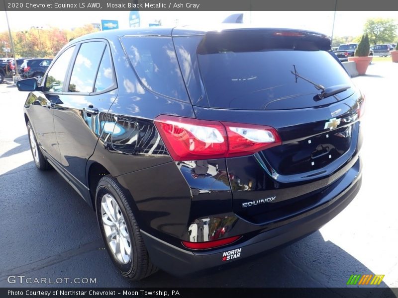 Mosaic Black Metallic / Ash Gray 2020 Chevrolet Equinox LS AWD