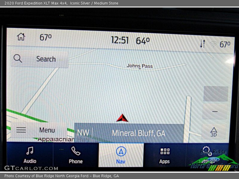 Iconic Silver / Medium Stone 2020 Ford Expedition XLT Max 4x4