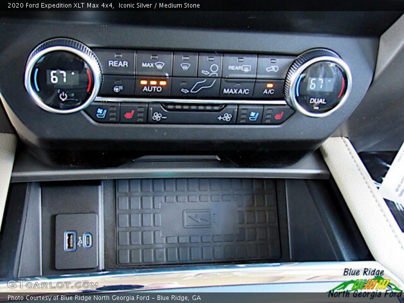 Iconic Silver / Medium Stone 2020 Ford Expedition XLT Max 4x4