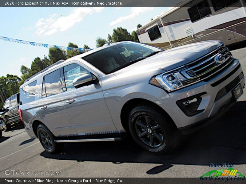 Iconic Silver / Medium Stone 2020 Ford Expedition XLT Max 4x4