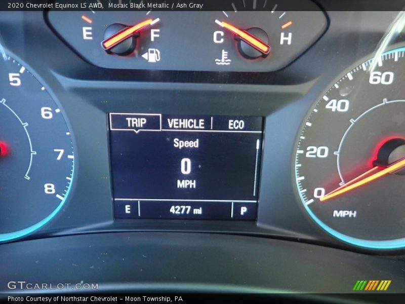 Mosaic Black Metallic / Ash Gray 2020 Chevrolet Equinox LS AWD