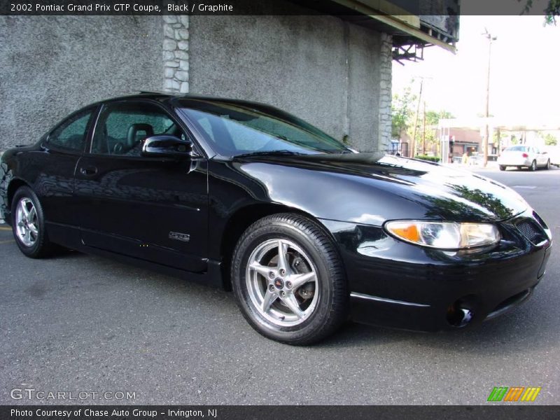 Black / Graphite 2002 Pontiac Grand Prix GTP Coupe