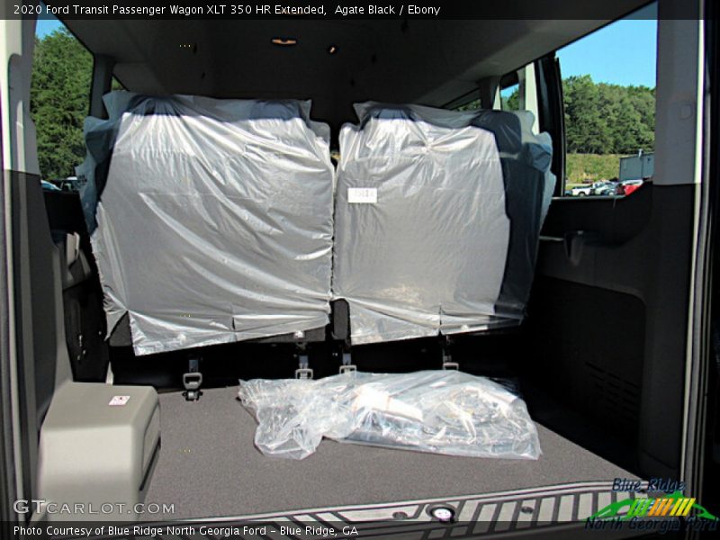 Agate Black / Ebony 2020 Ford Transit Passenger Wagon XLT 350 HR Extended