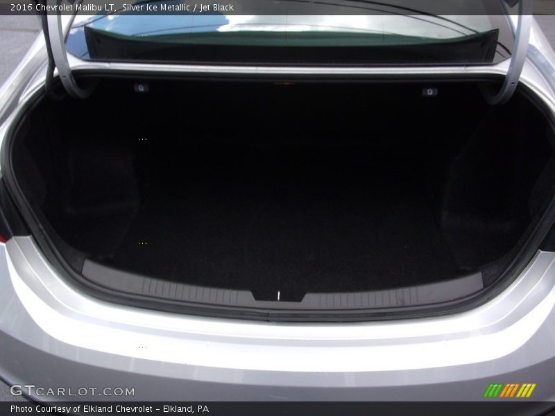 Silver Ice Metallic / Jet Black 2016 Chevrolet Malibu LT