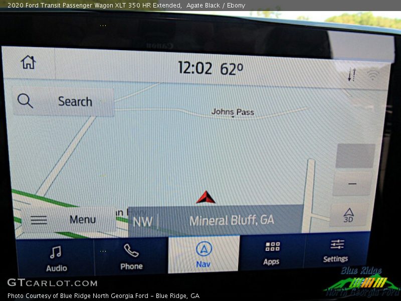 Agate Black / Ebony 2020 Ford Transit Passenger Wagon XLT 350 HR Extended