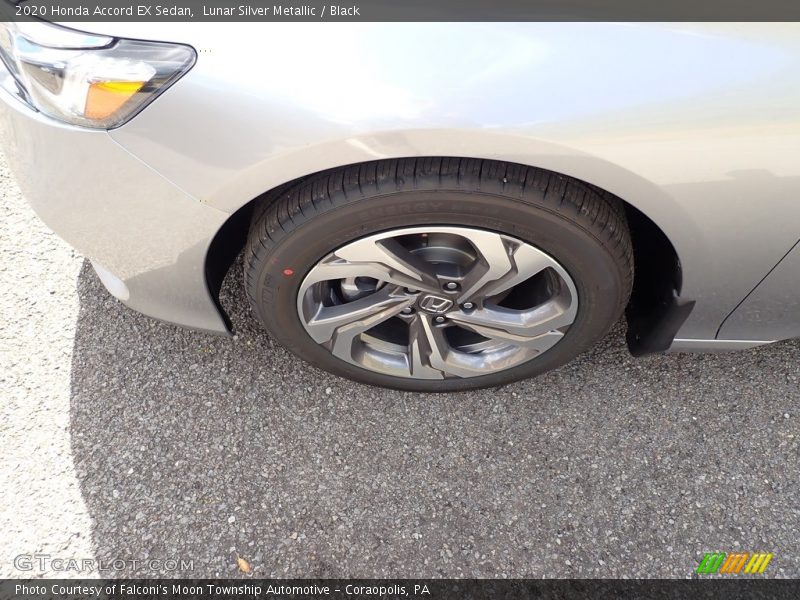 Lunar Silver Metallic / Black 2020 Honda Accord EX Sedan