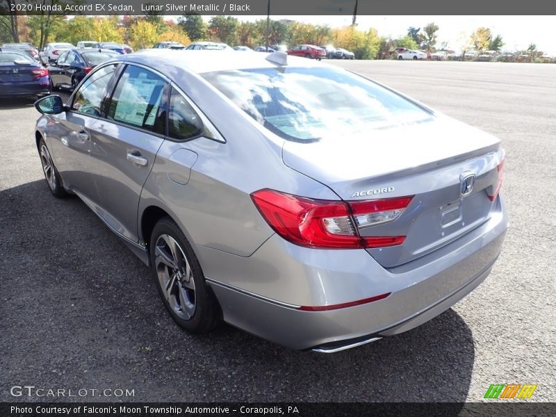 Lunar Silver Metallic / Black 2020 Honda Accord EX Sedan
