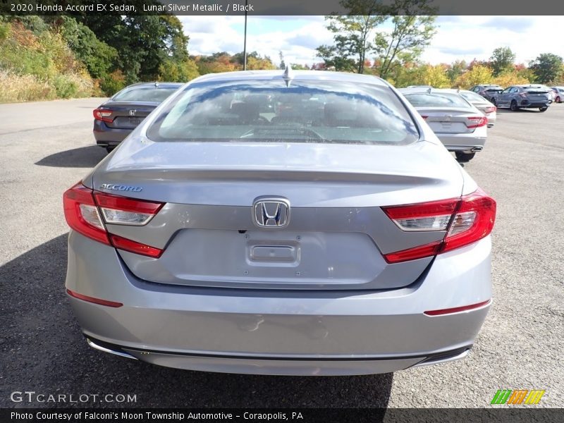 Lunar Silver Metallic / Black 2020 Honda Accord EX Sedan