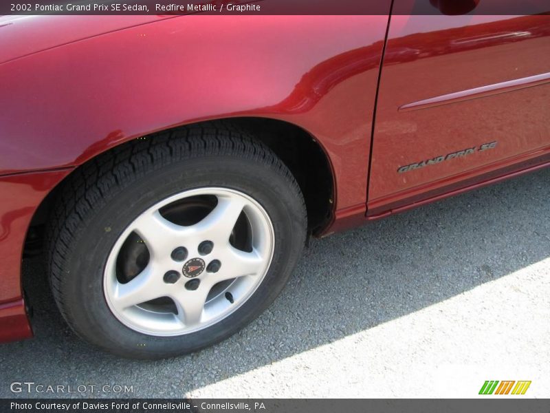 Redfire Metallic / Graphite 2002 Pontiac Grand Prix SE Sedan