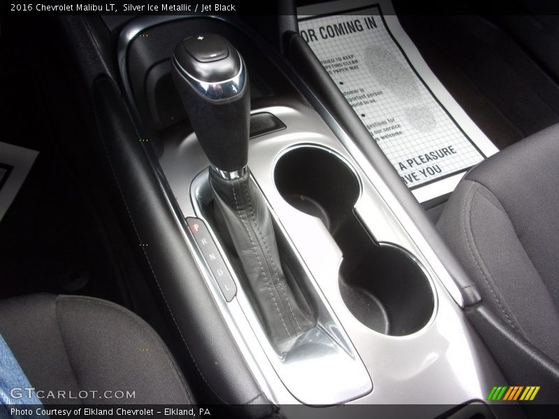 Silver Ice Metallic / Jet Black 2016 Chevrolet Malibu LT