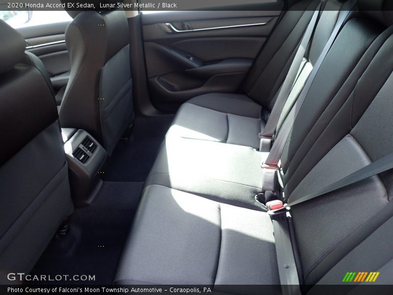 Lunar Silver Metallic / Black 2020 Honda Accord EX Sedan