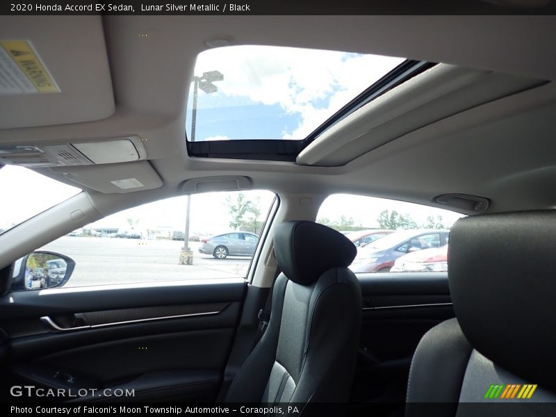 Lunar Silver Metallic / Black 2020 Honda Accord EX Sedan