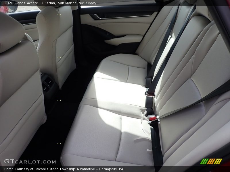 San Marino Red / Ivory 2020 Honda Accord EX Sedan