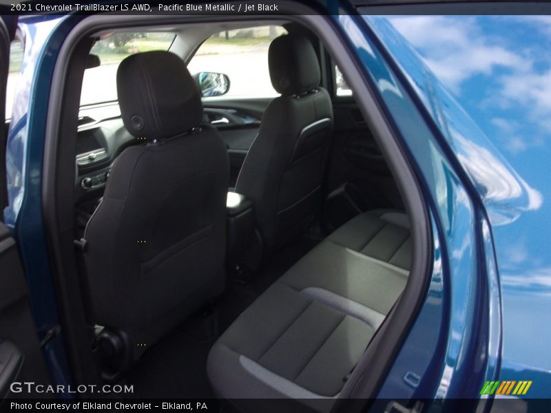 Pacific Blue Metallic / Jet Black 2021 Chevrolet TrailBlazer LS AWD