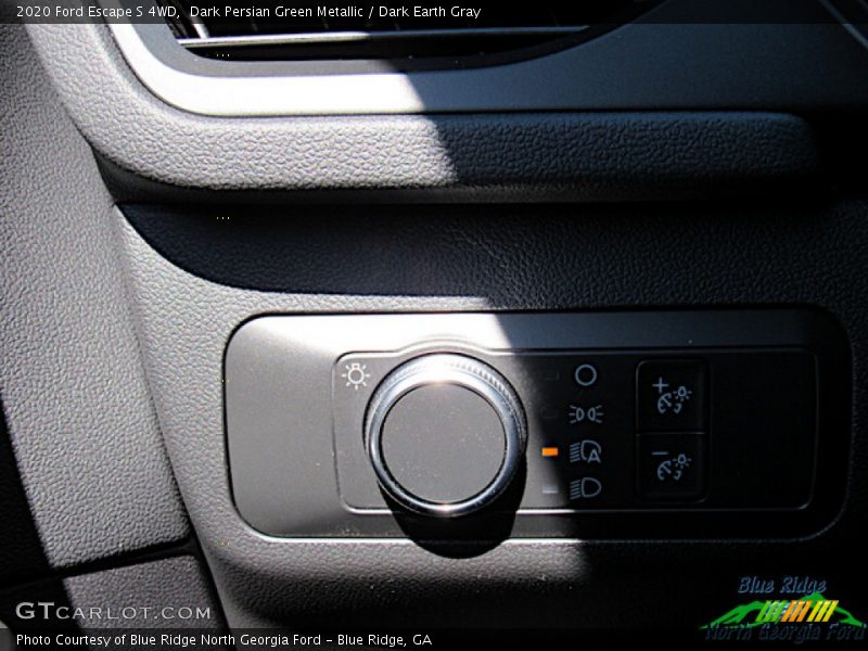 Dark Persian Green Metallic / Dark Earth Gray 2020 Ford Escape S 4WD