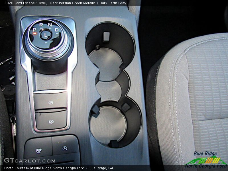 Dark Persian Green Metallic / Dark Earth Gray 2020 Ford Escape S 4WD