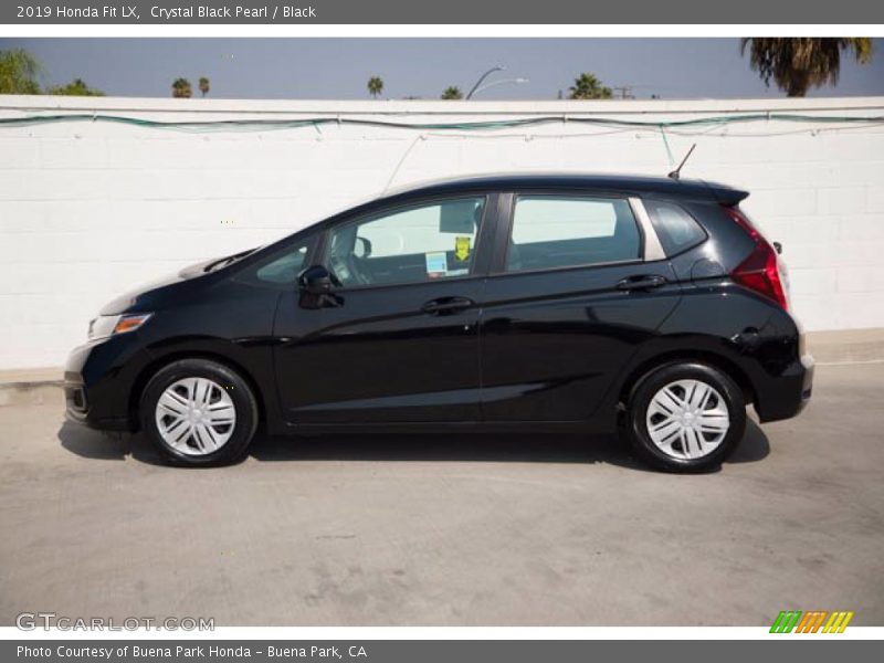 Crystal Black Pearl / Black 2019 Honda Fit LX
