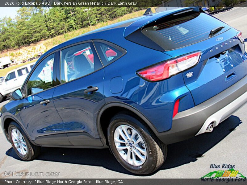 Dark Persian Green Metallic / Dark Earth Gray 2020 Ford Escape S 4WD