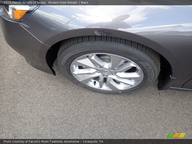 Modern Steel Metallic / Black 2020 Honda Accord LX Sedan