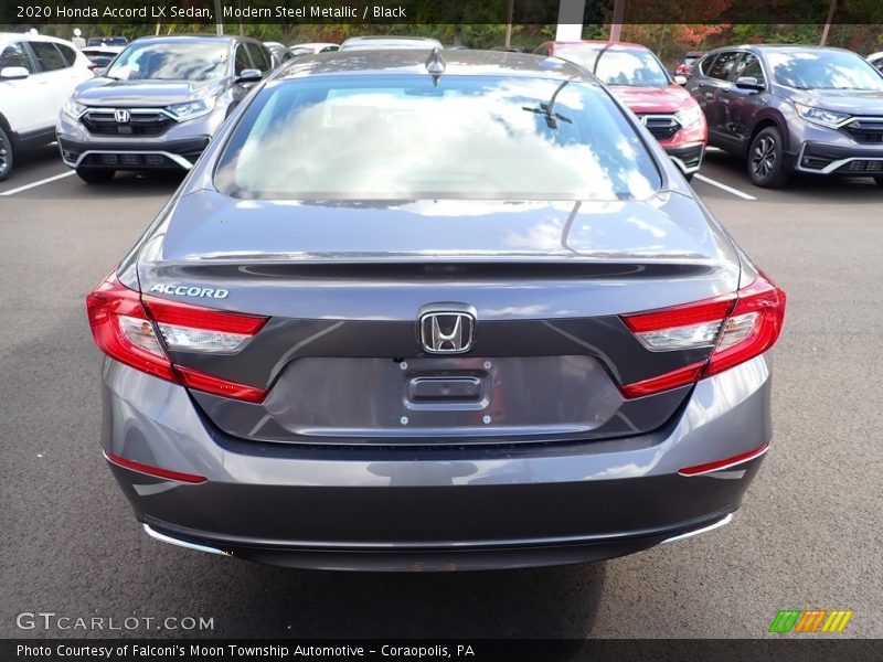 Modern Steel Metallic / Black 2020 Honda Accord LX Sedan