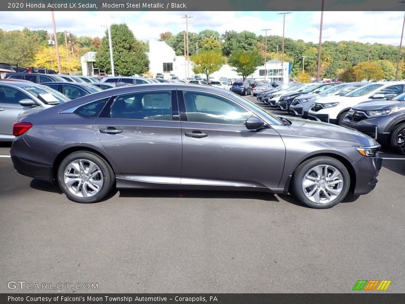 Modern Steel Metallic / Black 2020 Honda Accord LX Sedan