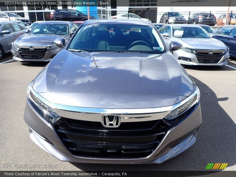 Modern Steel Metallic / Black 2020 Honda Accord LX Sedan