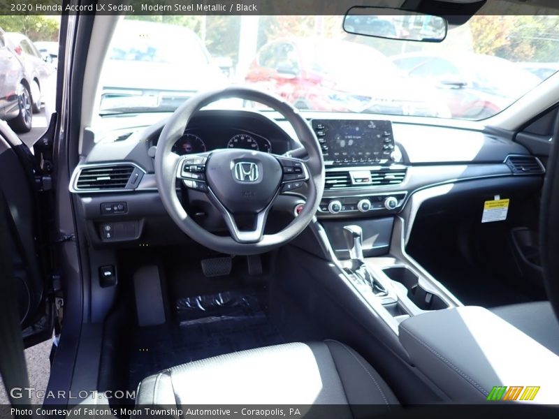 Modern Steel Metallic / Black 2020 Honda Accord LX Sedan