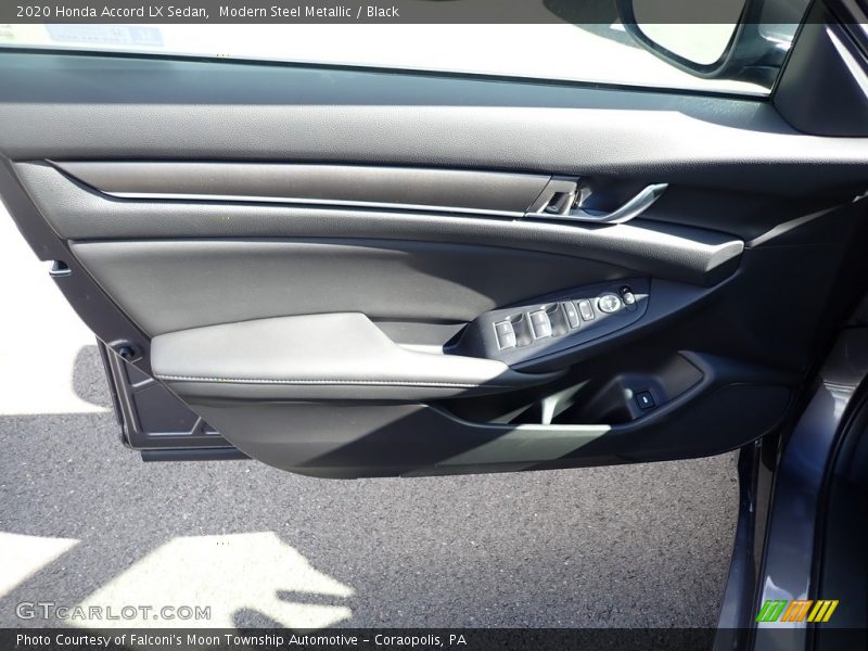 Modern Steel Metallic / Black 2020 Honda Accord LX Sedan