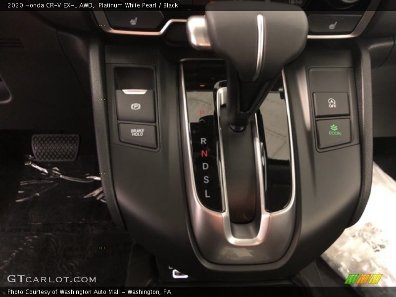 Platinum White Pearl / Black 2020 Honda CR-V EX-L AWD