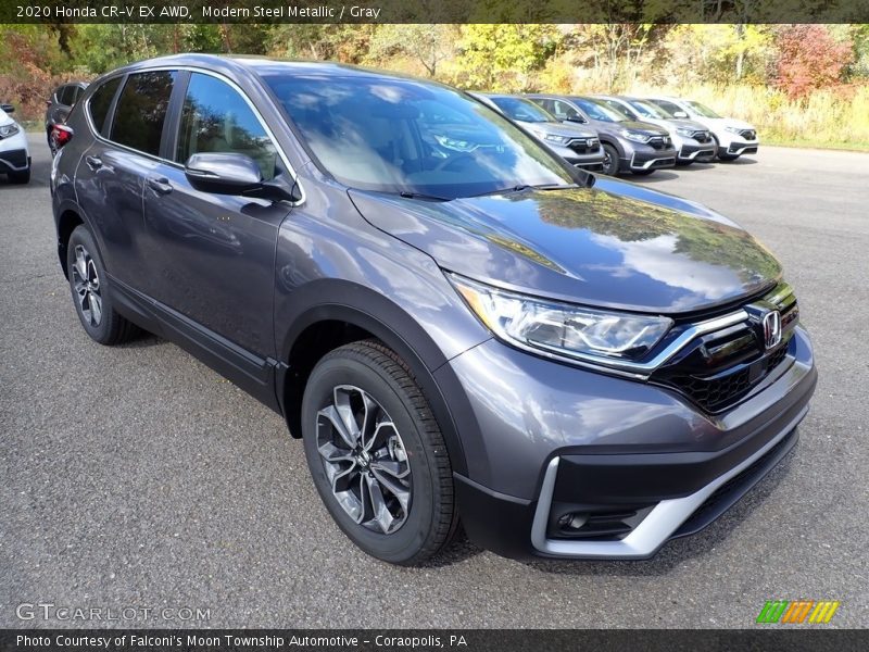 Front 3/4 View of 2020 CR-V EX AWD