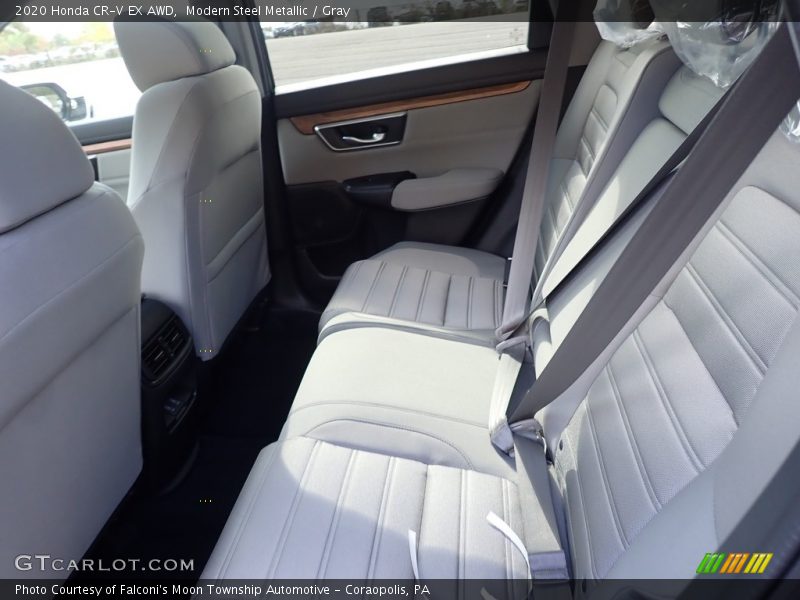 Modern Steel Metallic / Gray 2020 Honda CR-V EX AWD