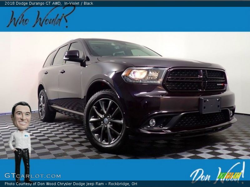 In–Violet / Black 2018 Dodge Durango GT AWD