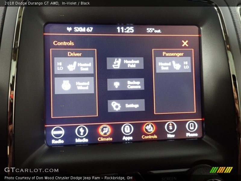 In–Violet / Black 2018 Dodge Durango GT AWD