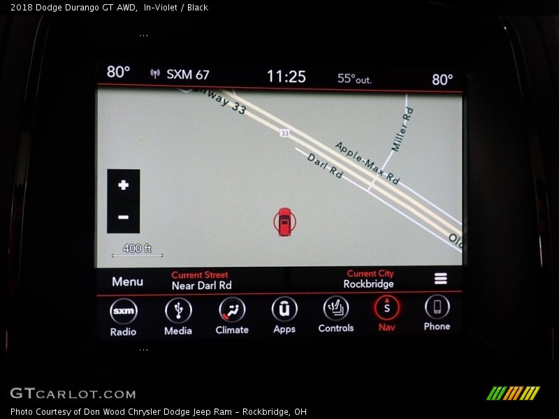 In–Violet / Black 2018 Dodge Durango GT AWD