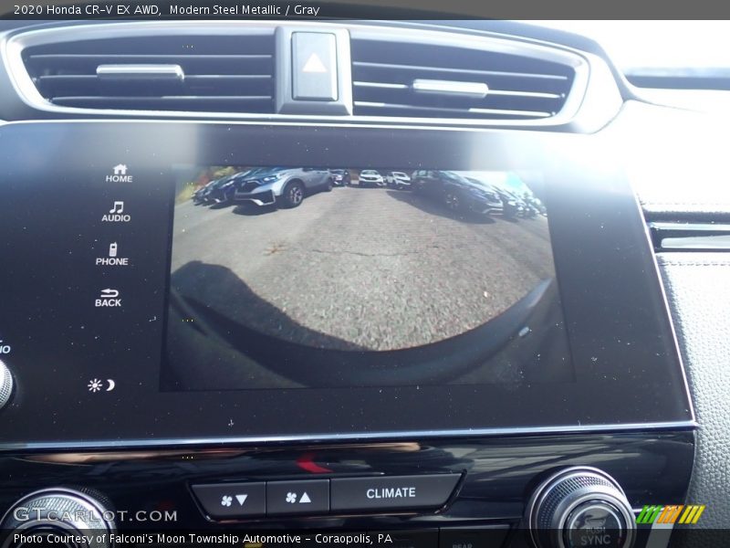 Modern Steel Metallic / Gray 2020 Honda CR-V EX AWD