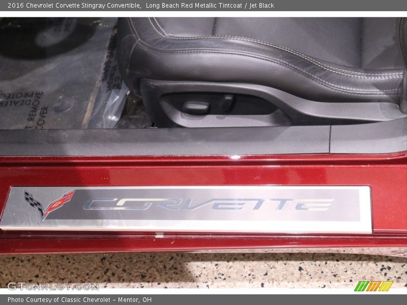 Long Beach Red Metallic Tintcoat / Jet Black 2016 Chevrolet Corvette Stingray Convertible
