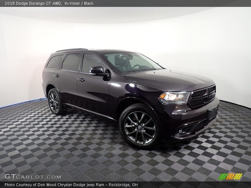 In–Violet / Black 2018 Dodge Durango GT AWD